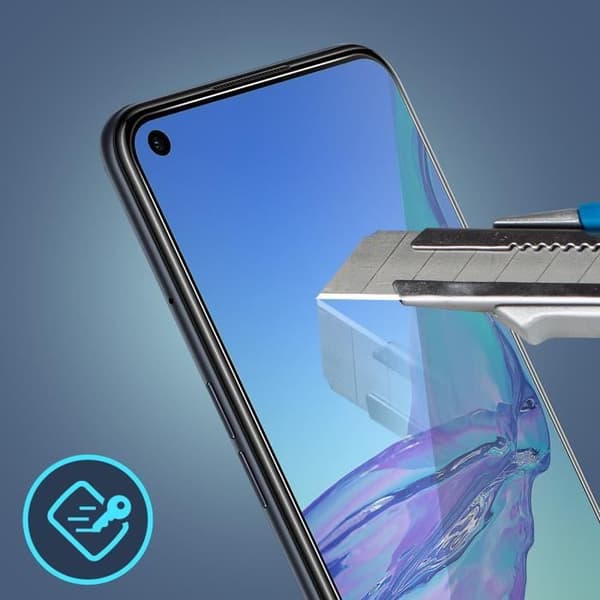 Filmskärm - Oppo - A53 / A53s - Härdat glas 9H - Ultra-transparent - Repellerande mot repor