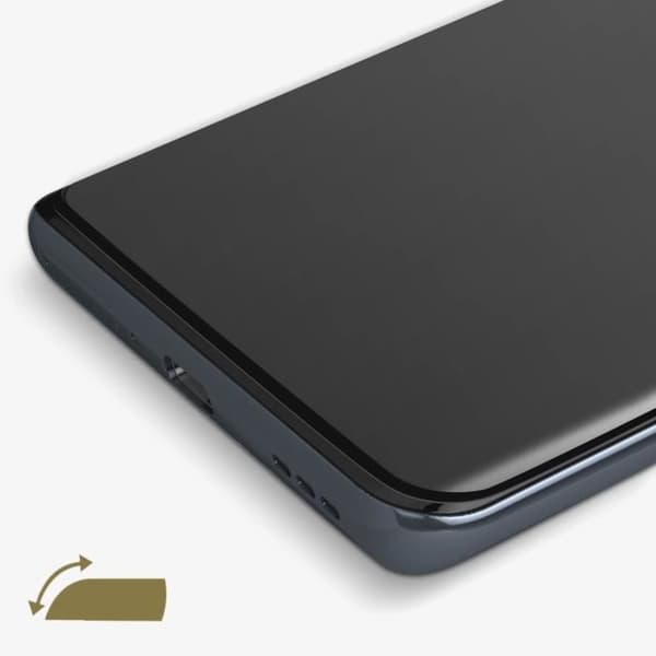 Skyddsfilm - AVIZAR - Oppo Reno 6 Pro 5G - Härdat glas - 9H hårdhet - Böjd