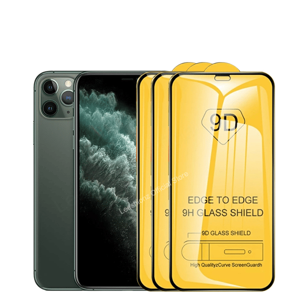 3-PACK: 9D skærmbeskytter iPhone 13 PRO MAX  hærdet glas