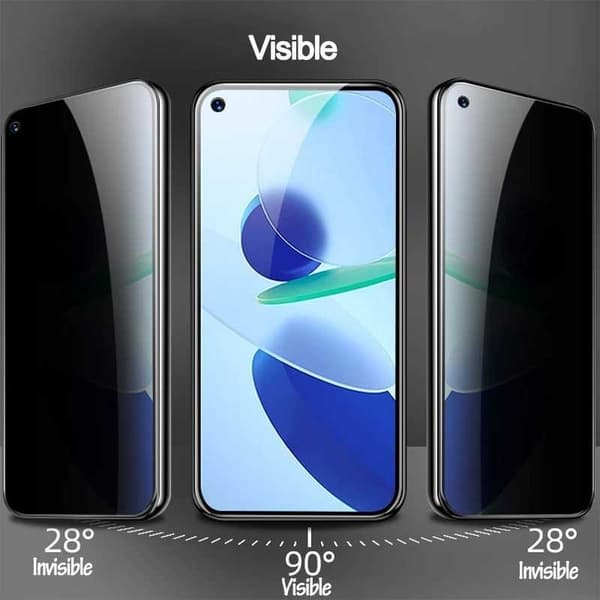 2-PACK Xiaomi 12T Pro Privacy Karkaistu lasi 0,26mm 2,5D 9H