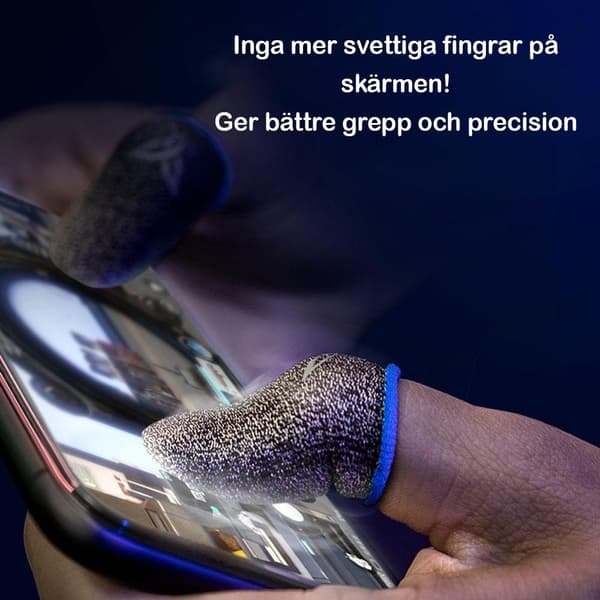 4-Pak - Fingerskydd med Touchfunksjon – Mobilgaming