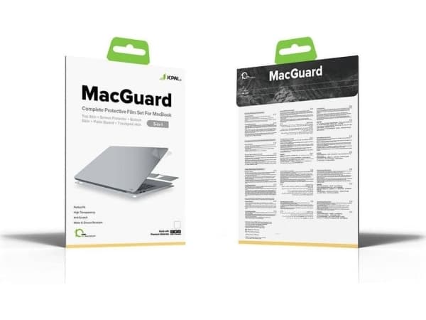 Filtr Jcpal Folia MacGuard dla MacBook Air 2018 13" - Space Gray (2 w 1)