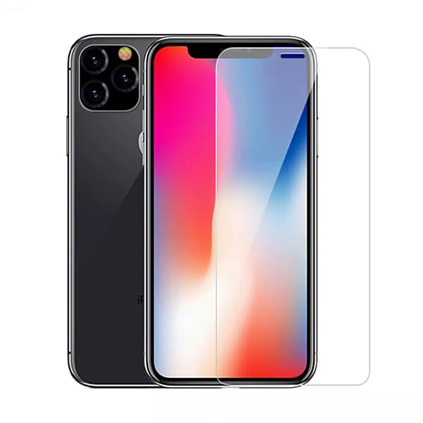 2 PACK- iPhone 14 PROMAX (6.7 Tums) Skärmskydd Transparent Härdat Glas med Installationsram