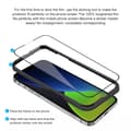 Miniatyrbillede 8 af 11: 2-PAK- iPhone 14 PRO (6,1 tommer) Gennemsigtig skærmbeskytter Monteringsramme