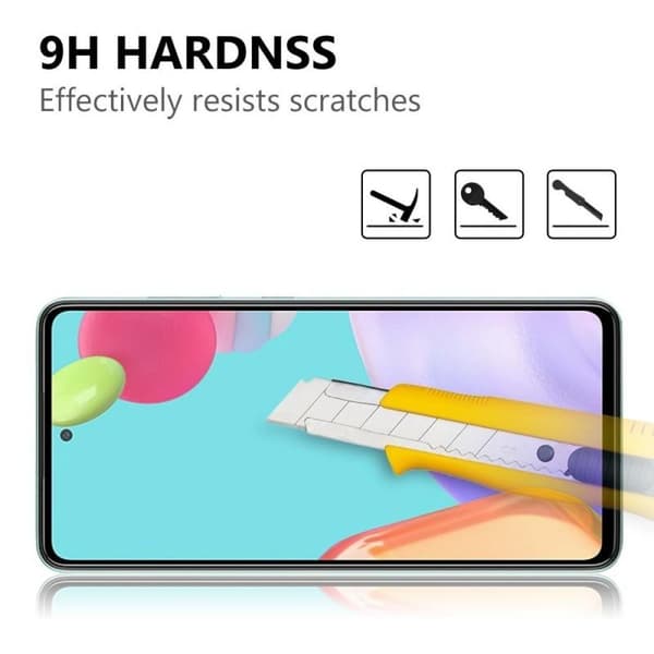 2-PACK Samsung A23 5G FullFrame 0.26mm 2.5D 9H Härdat Glas