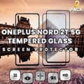 Miniatyrbild 1 av 5: 2-Pack OnePlus Nord 2T 5G - Härdat Glas 9H - Super kvalitet 3D Skärmskydd