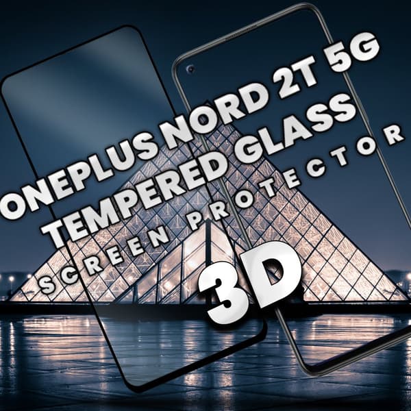 OnePlus Nord 2T 5G - Härdat glas 9H - Super kvalitet 3D Skärmskydd