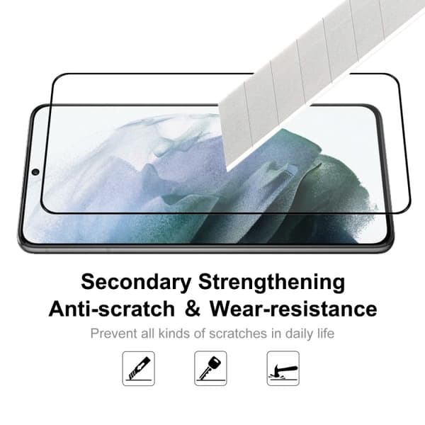 Samsung Galaxy S21 Ultra - Full Coverage Tempered Protective glass Adhesive