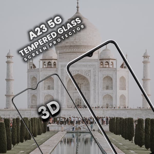 Samsung Galaxy A23 5G - Härdat Glas 9H - Super Kvalitet 3D Skärmskydd