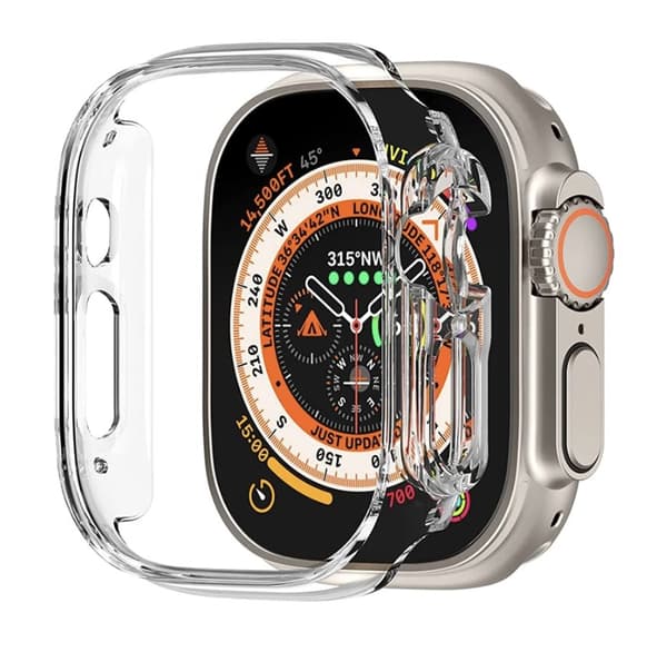 Apple Watch Apple Watch Ultra (49mm) Clear Skal Stöttåligt