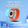 Miniatyrbild 3 av 5: Apple Watch 8 Ultra -Härdat glas 9H – Super kvalitet Skärmskydd