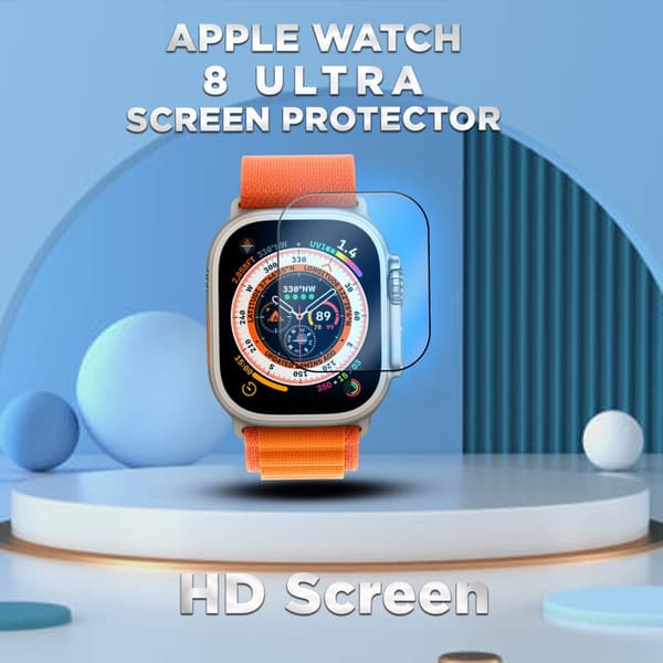 Apple Watch 8 Ultra -Härdat glas 9H – Super kvalitet Skärmskydd