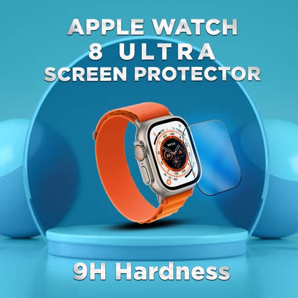 Apple Watch 8 Ultra -Härdat glas 9H – Super kvalitet Skärmskydd