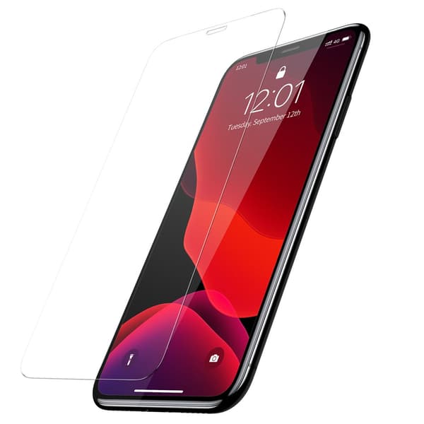 Baseus karkaistu lasi 0.3mm 9H iPhone 11 / iPhone XR + asennot