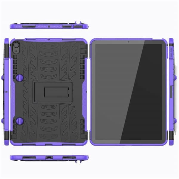 Stødbestandigt cover med stativ Apple iPad Air 10.9 (2022) - Lilla