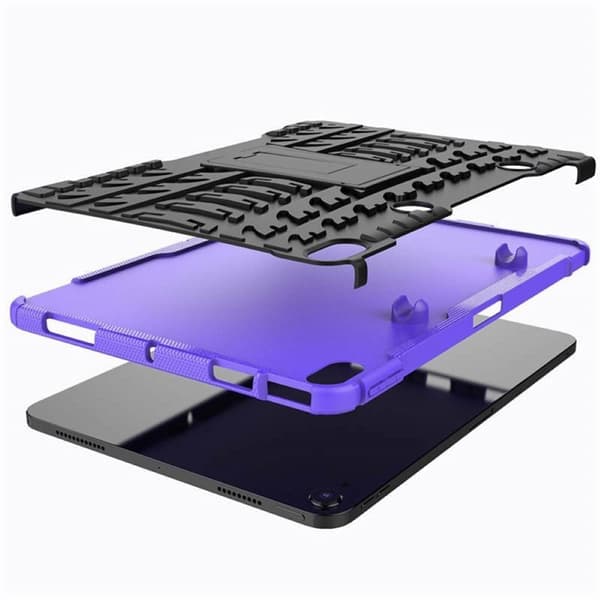 Stødbestandigt cover med stativ Apple iPad Air 10.9 (2022) - Lilla