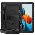 Miniatyrbillede 1 af 8: Hybrid cover med skulderrem Samsung Galaxy Tab S7 - Sort