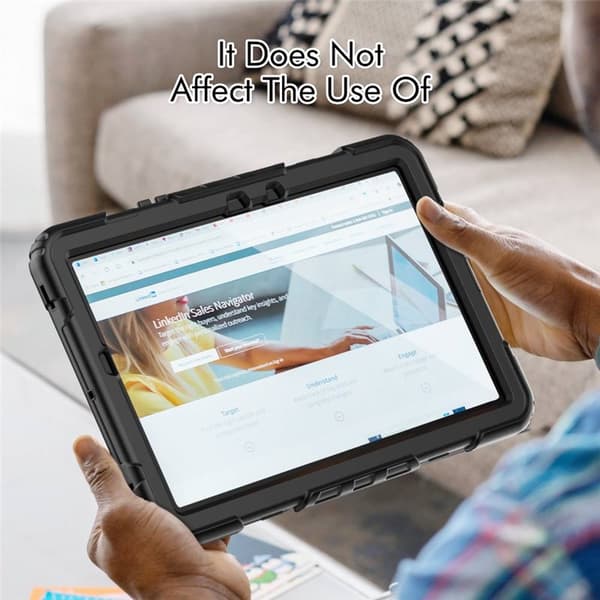 Hybridskal med axelrem Samsung Galaxy Tab S8 11.0 - Svart