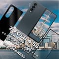 Miniatyrbild 3 av 5: Samsung Galaxy Z FOLD 4 5G - Härdat Glas 9H - Super Kvalitet 3D Skärmskydd