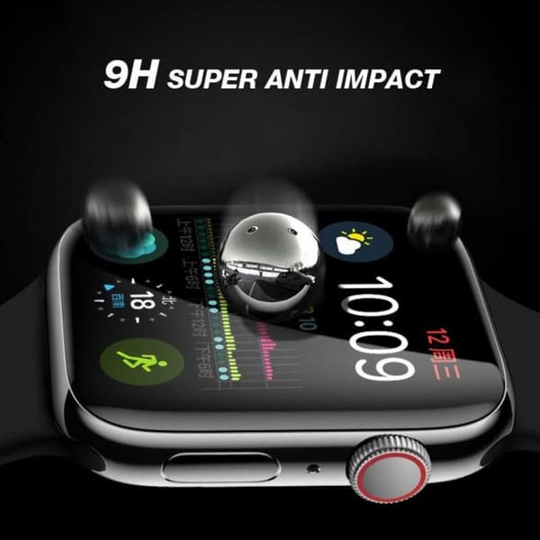 UV-lys hærdet glas skærmbeskytter til Apple Watch 41mm