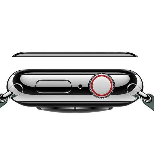 UV-lys hærdet glas skærmbeskytter til Apple Watch 45mm