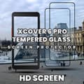 Miniatyrbild 2 av 5: 2-Pack Samsung Xcover 6 Pro - Härdat Glas 9H - Super kvalitet 3D Skärmskydd