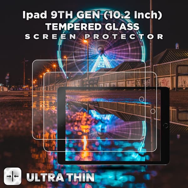 2-Pack Apple Ipad 9TH GEN (10.2 Inch) - Härdat Glas 9H - Super Kvalitet