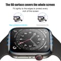 Miniatyrbild 8 av 8: Apple Watch Series 7/8/9  45mm Skärmskydd - 3 pack