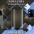 Miniatyrbild 2 av 5: 1-Pack Samsung S20 Ultra Skärmskydd & 1-Pack linsskydd - Härdat Glas 9H - Super kvalitet 3D