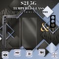 Miniatyrbild 1 av 5: 1-Pack Samsung S21 (5G) Skärmskydd & 1-Pack linsskydd - Härdat Glas 9H - Super kvalitet 3D