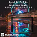 Miniatyrbild 5 av 5: Apple Ipad 8 (10.2 Inch) - Härdat Glas 9H - Super Kvalitet Skärmskydd