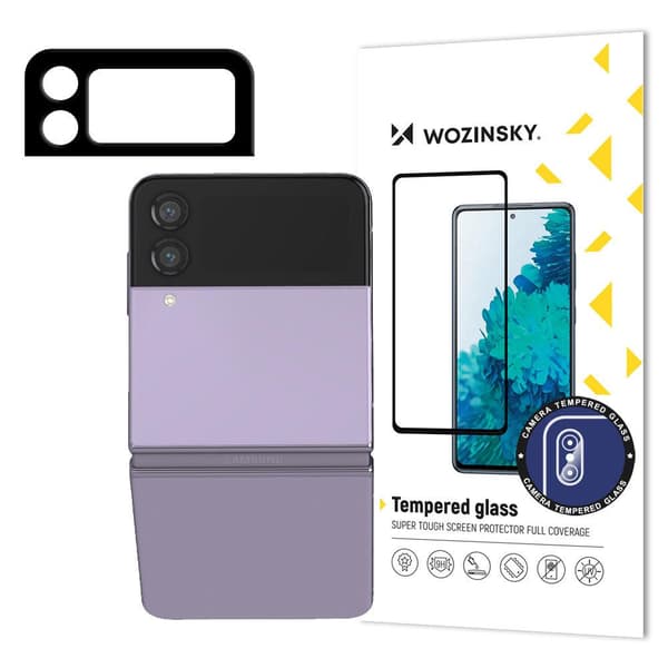 Samsung Z Flip 4 linsedeksel / kameradeksel i glass