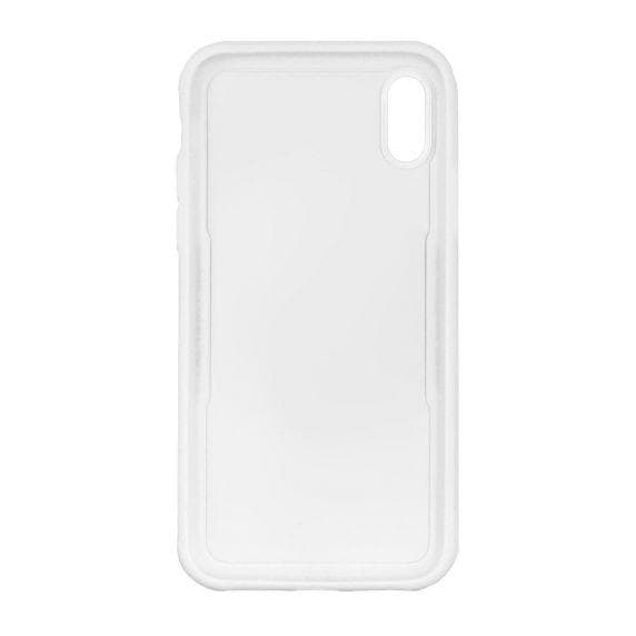 Skal Med Härdat Glas iPhone X/XS - Vit
