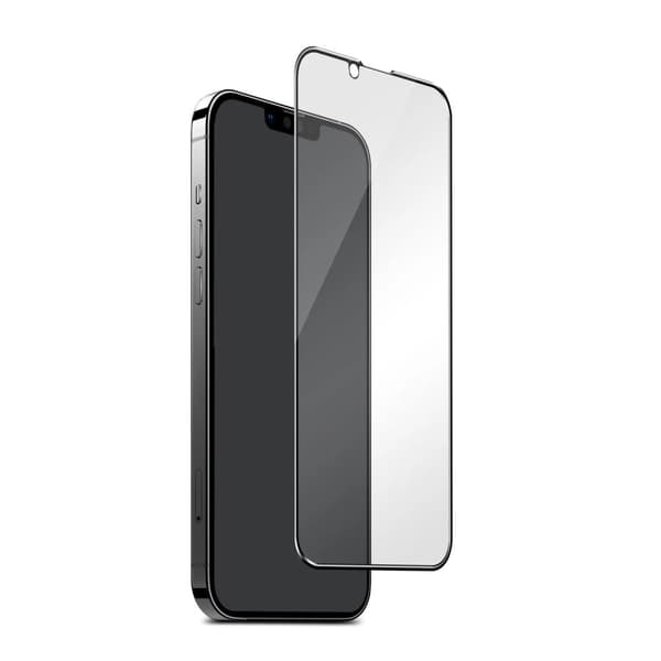 SiGN Heltäckande Skärmskydd i Härdat Glas för iPhone 14 Pro Max + Monteringsram