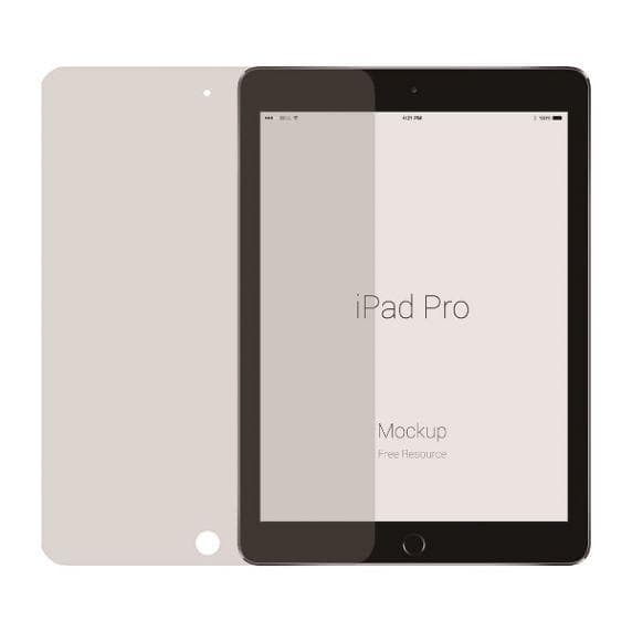 Skärmskydd iPad Pro 12.9" 1/2 Generation - Härdat Glas