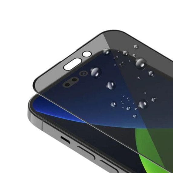 iPhone 14 Pro Max Skärmskydd Privacy - 3D Härdat Glas