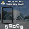 Miniatyrbild 1 av 5: 3-Pack Samsung Galaxy Tab A8 4G - Härdat Glas 9H -Super Kvalitet