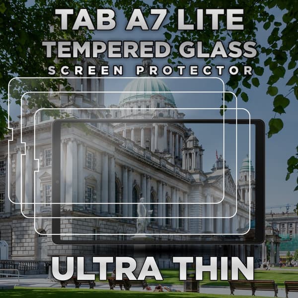 3-Pack Samsung Galaxy Tab A7 Lite - Härdat Glas 9H - Super Kvalitet