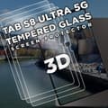 Miniatyrbild 4 av 5: 3-Pack Samsung Galaxy Tab S8 Ultra 5G - Härdat Glas 9H - Super Kvalitet Skärmskydd