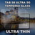 Miniatyrbild 5 av 5: 3-Pack Samsung Galaxy Tab S8 Ultra 5G - Härdat Glas 9H - Super Kvalitet Skärmskydd