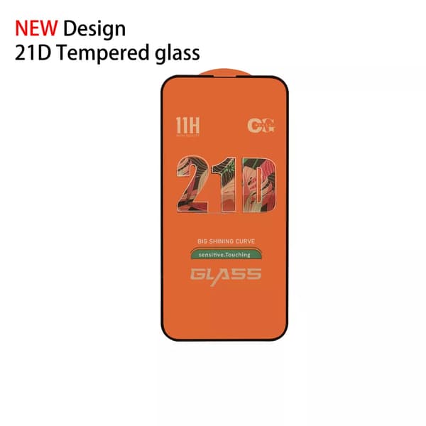 2-PACK- 21D Skärmskydd Iphone 13 PRO MAX, 6.7 tum, Härdat Glas