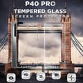 Miniatyrbild 1 av 5: Huawei P40 Pro - Härdat glas 9H – Super kvalitet 3D Skärmskydd
