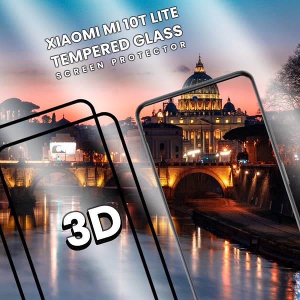 2-Pack Xiaomi 10T Lite 5G - Härdat glas 9H - Super kvalitet 3D