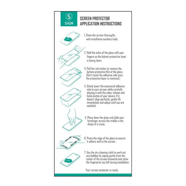 SiGN Heltäckande Skärmskydd i Härdat Glas för Samsung Galaxy S10e