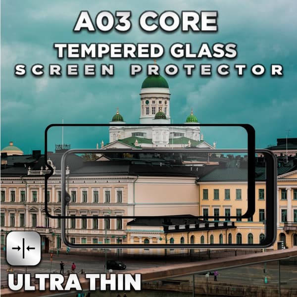 Samsung Galaxy A03 Core - Härdat Glas 9H - Super Kvalitet 3D Skärmskydd