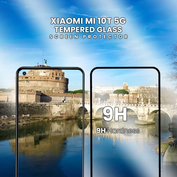 Xiaomi Mi 10T 5G - Härdat Glas 9H - Super kvalitet 3D Skärmskydd