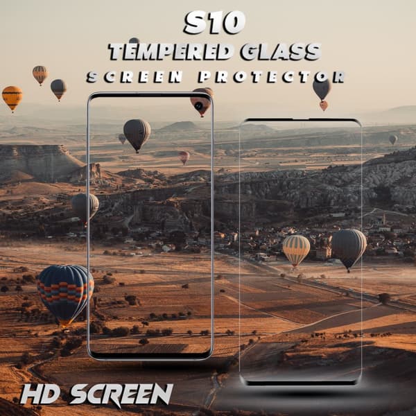 Samsung Galaxy S10 - Härdat Glas 9H – 3D Skärmskydd - Super kvalitet
