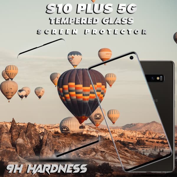 Samsung Galaxy S10 Plus 5G - Härdat Glas 9H – 3D Skärmskydd - Super kvalitet