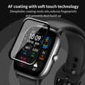 Miniatyrbillede 5 af 8: 2-PACK Amazfit GTS 4 Mini Hærdet glas FullFrame 3D 0,2 mm 9H