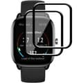 Miniatyrbillede 1 af 8: 2-PACK Amazfit GTS 4 Mini Hærdet glas FullFrame 3D 0,2 mm 9H